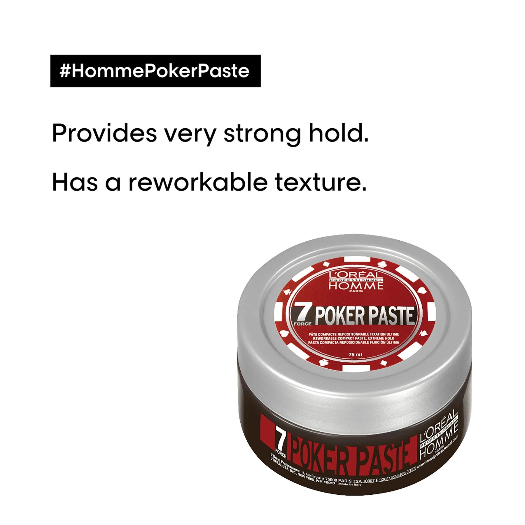 L'oreal Professionnel Homme Poker Paste